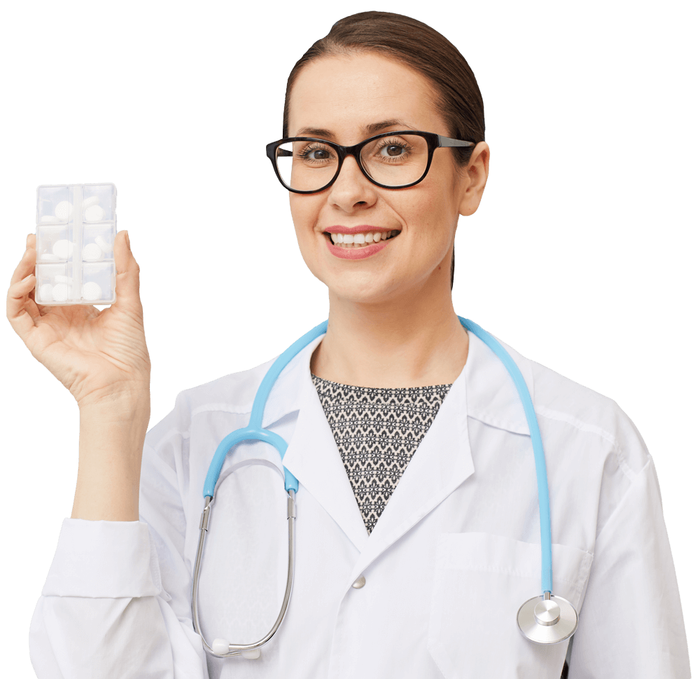 doctor with pills 2WVYUPD
