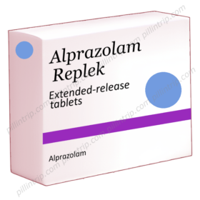 Alprazolam Xanax 1mg EU fabriqué par Replek du Royaume-Uni