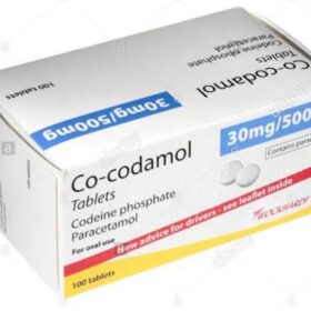 Achetez du paracétamol codéiné 30/500 mg en ligne auprès de fournisseurs du Royaume-Uni et de l'UE.