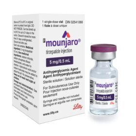 Flacon de Mounjaro 5 mg (Royaume-Uni) – Coupe-faim