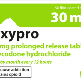 Achetez Oxypro 30 mg en ligne pour un soulagement efficace de la douleur au Royaume-Uni