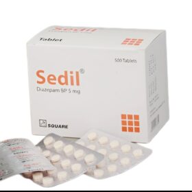 Achetez du Sedil Diazepam 5 mg pour traiter l'anxiété au Royaume-Uni